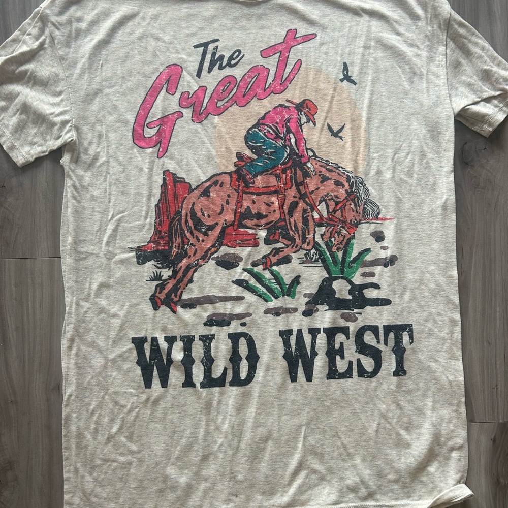 The Great Wild West Graphic T Shirt Dress